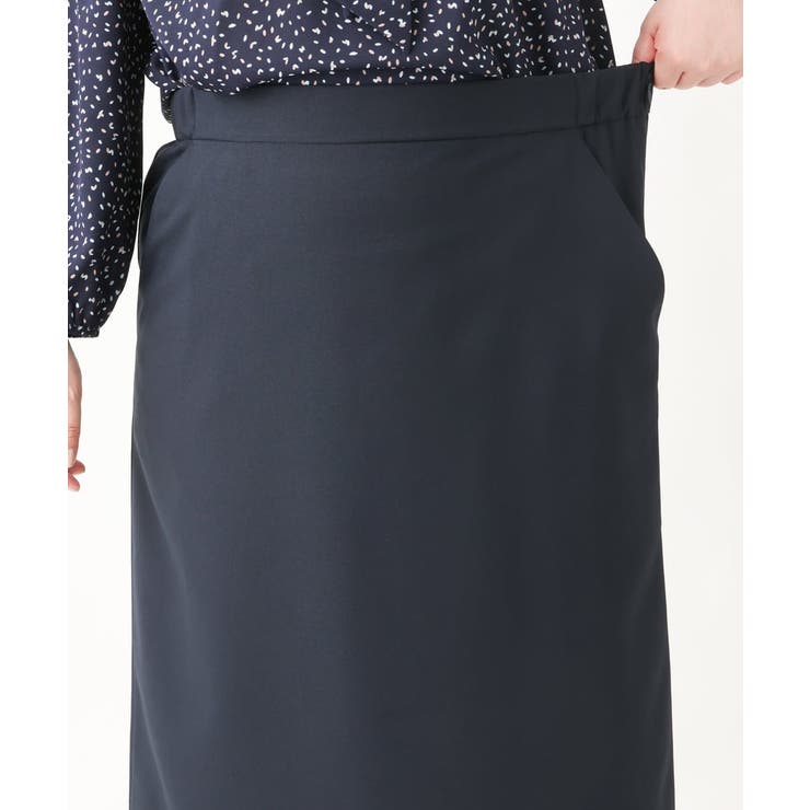 【大きいサイズ/セットアップ対応】リネンライクタイトスカート | eur3 | 詳細画像17 