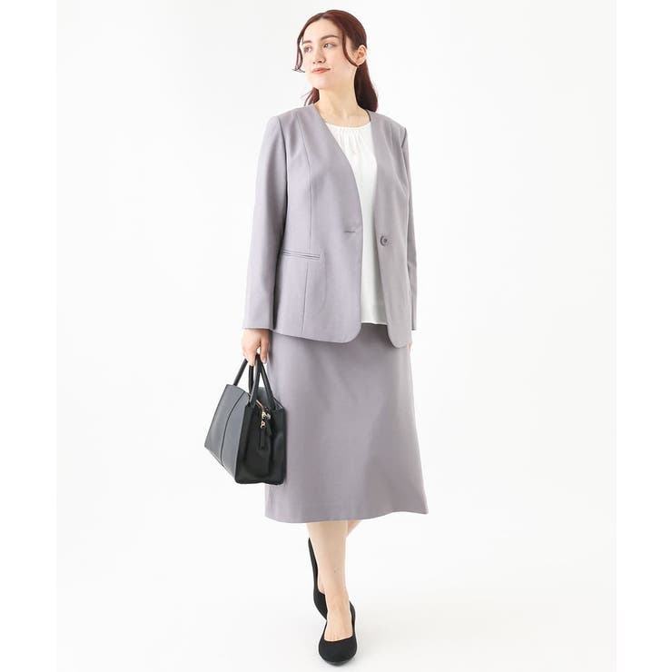 【大きいサイズ/セットアップ対応】リネンライクタイトスカート | eur3 | 詳細画像22 