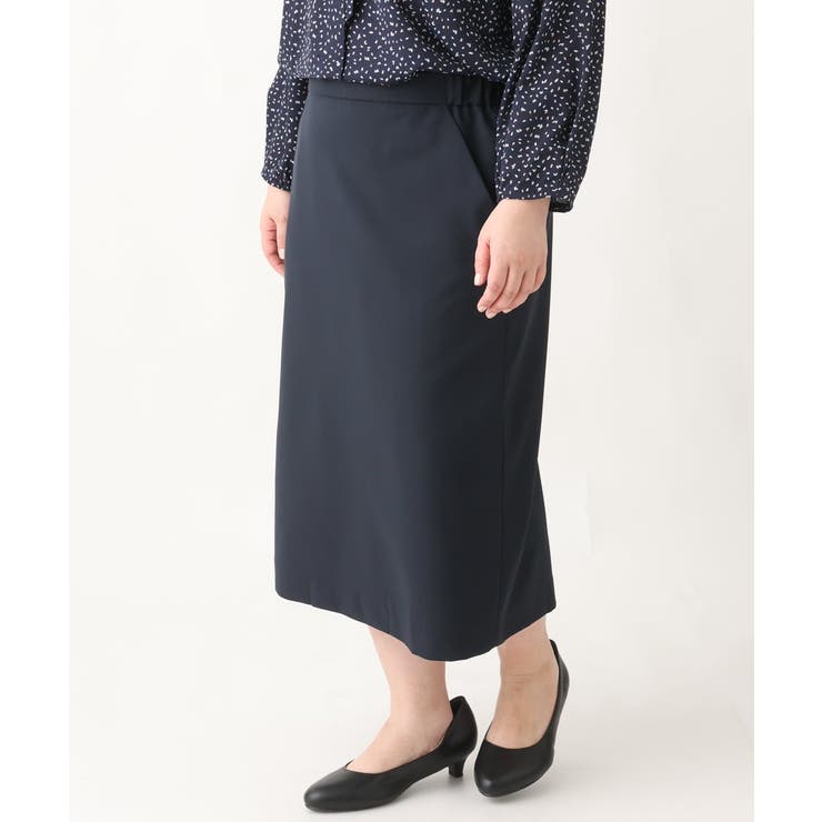 【大きいサイズ/セットアップ対応】リネンライクタイトスカート | eur3 | 詳細画像9 