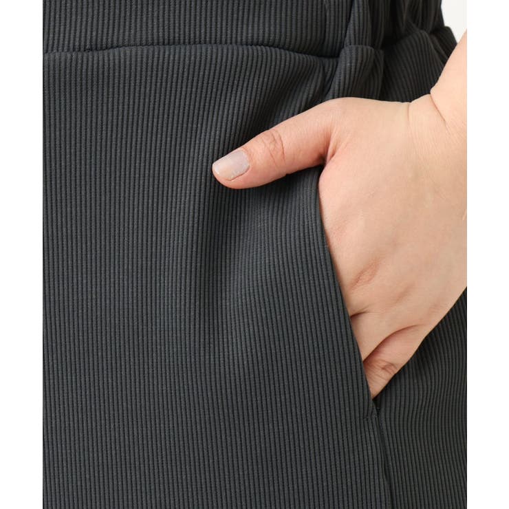 【追加販売】【大きいサイズ】リブカットタイトスカート | eur3 | 詳細画像14 