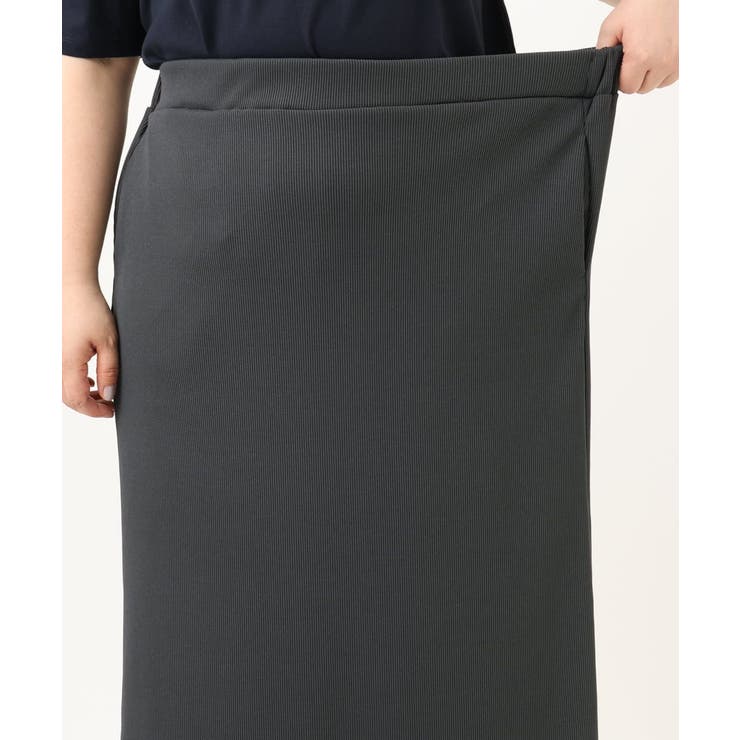 【追加販売】【大きいサイズ】リブカットタイトスカート | eur3 | 詳細画像17 