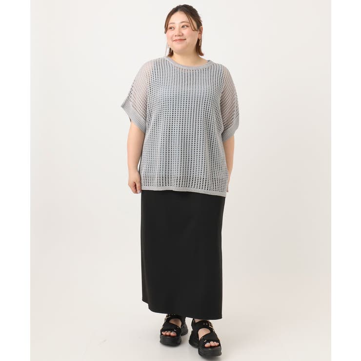 【追加販売】【大きいサイズ】リブカットタイトスカート | eur3 | 詳細画像27 