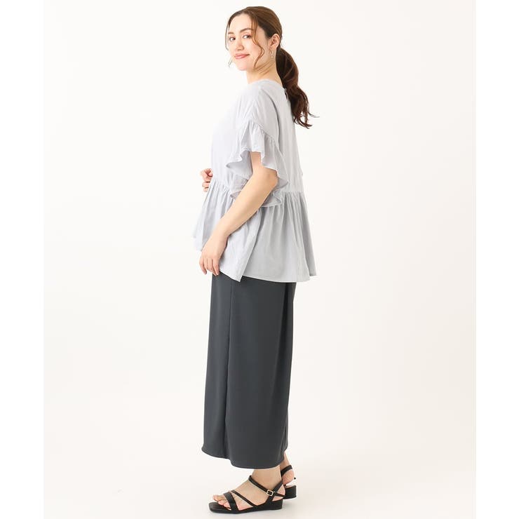 【追加販売】【大きいサイズ】リブカットタイトスカート | eur3 | 詳細画像5 