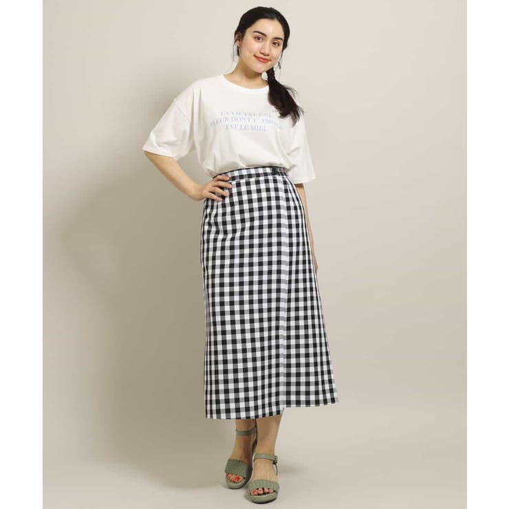 【大きいサイズ/a.v.v×eur3】ラップ風スカート | eur3 | 詳細画像27 