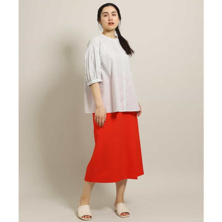 【大きいサイズ/a.v.v×eur3】ラップ風スカート | eur3 | 詳細画像4 