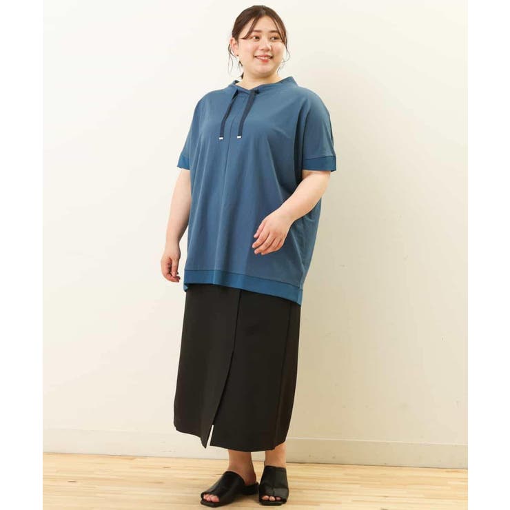 【大きいサイズ/a.v.v×eur3】ラップ風スカート | eur3 | 詳細画像43 