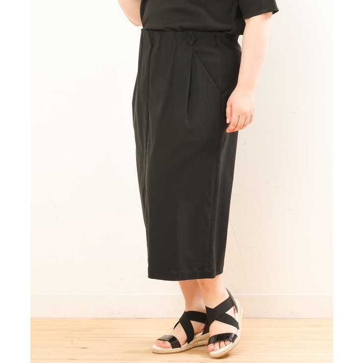 【大きいサイズ/接触冷感】さらさらストレッチタイトスカート | eur3 | 詳細画像25 