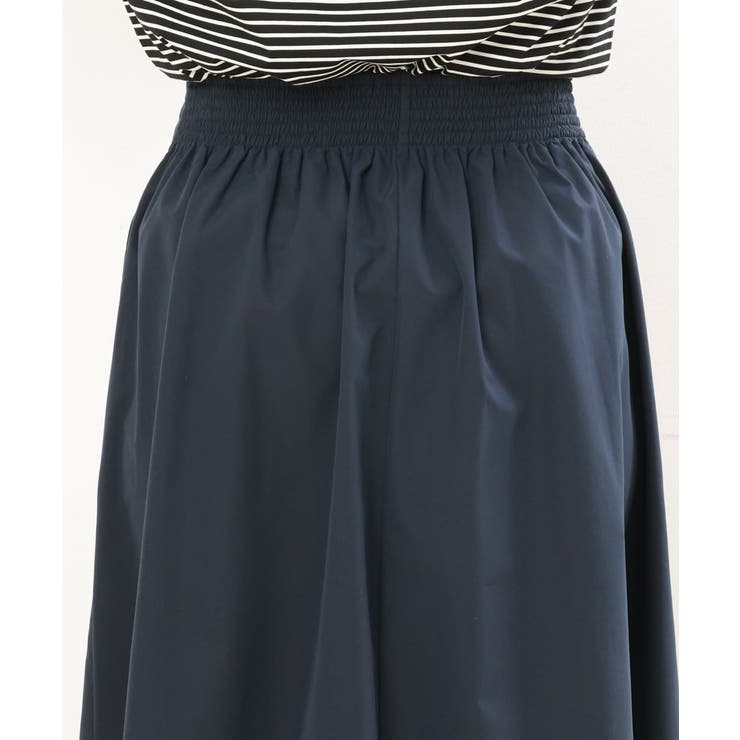 【大きいサイズ/a.v.v×eur3】撥水タックフレアスカート | eur3 | 詳細画像20 