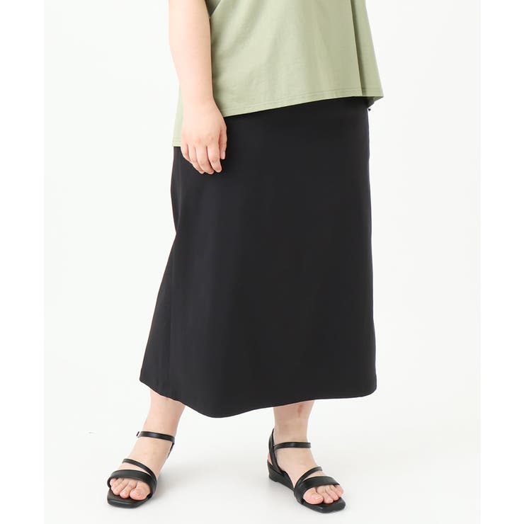 【大きいサイズ/a.v.v×eur3】ストレッチタイトスカート | eur3 | 詳細画像24 