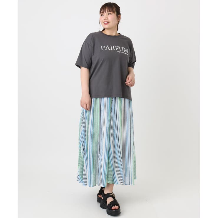 【大きいサイズ】コットンボイルサマースカート | eur3 | 詳細画像16 