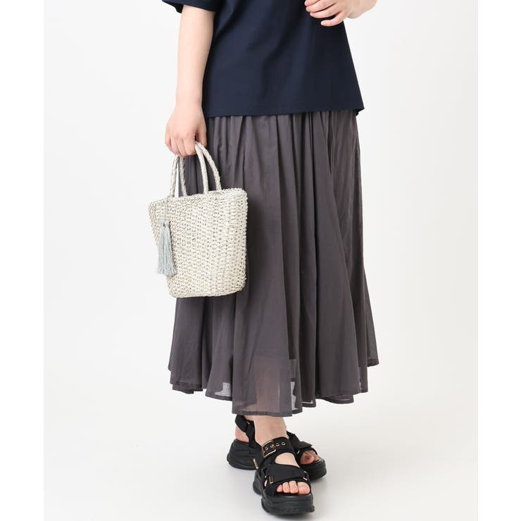 【大きいサイズ】コットンボイルサマースカート | eur3 | 詳細画像18 