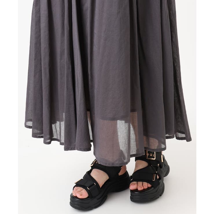 【大きいサイズ】コットンボイルサマースカート | eur3 | 詳細画像24 