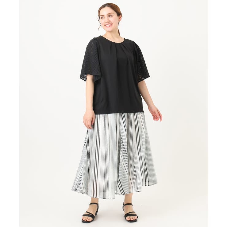 【大きいサイズ】コットンボイルサマースカート | eur3 | 詳細画像30 