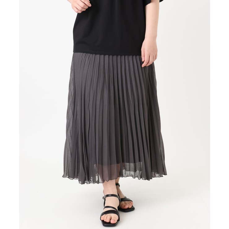 【大きいサイズ/a.v.v×eur3】ランダムプリーツスカート | eur3 | 詳細画像11 