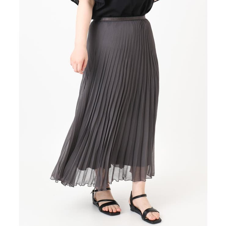 【大きいサイズ/a.v.v×eur3】ランダムプリーツスカート | eur3 | 詳細画像13 