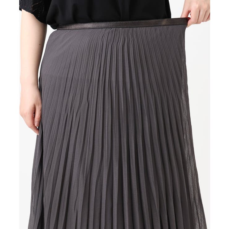 【大きいサイズ/a.v.v×eur3】ランダムプリーツスカート | eur3 | 詳細画像19 