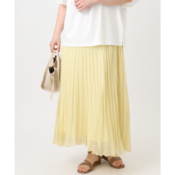 【大きいサイズ/a.v.v×eur3】ランダムプリーツスカート | eur3 | 詳細画像4 