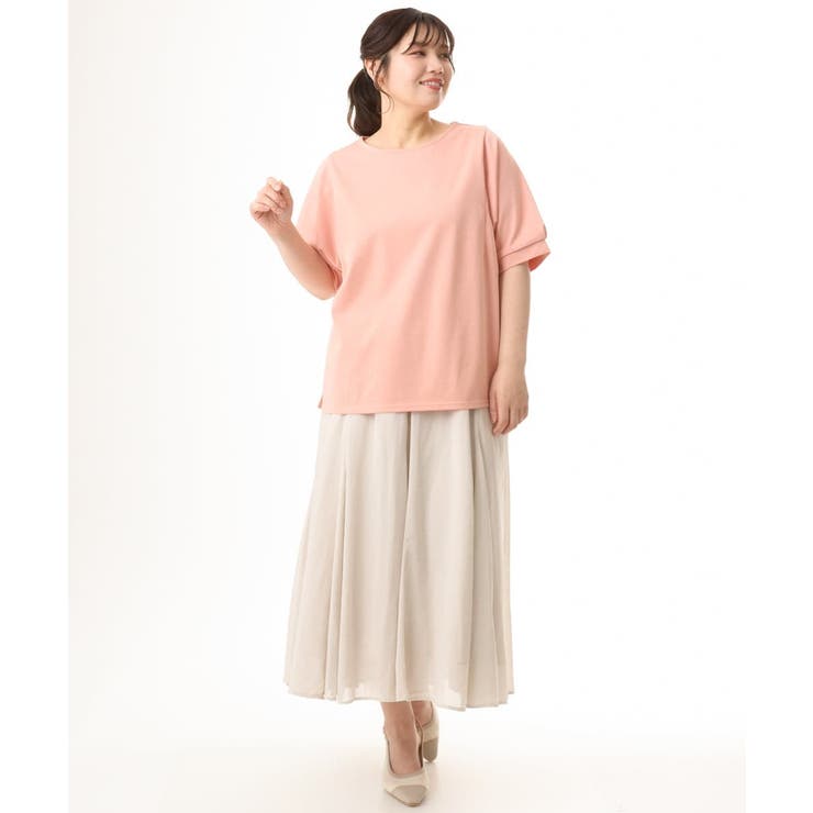 【大きいサイズ/a.v.v×eur3】シア―フレアスカート | eur3 | 詳細画像22 