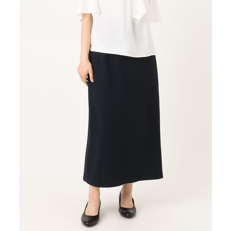 【大きいサイズ】カットジョーゼットナロースカート | eur3 | 詳細画像2 