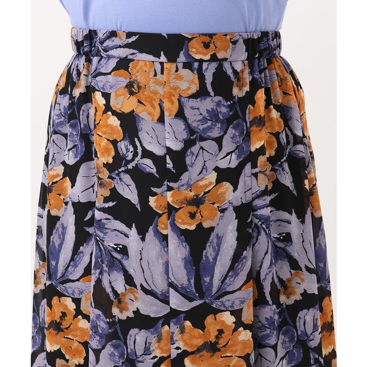 【大きいサイズ】フラワーフレアスカート | eur3 | 詳細画像21 