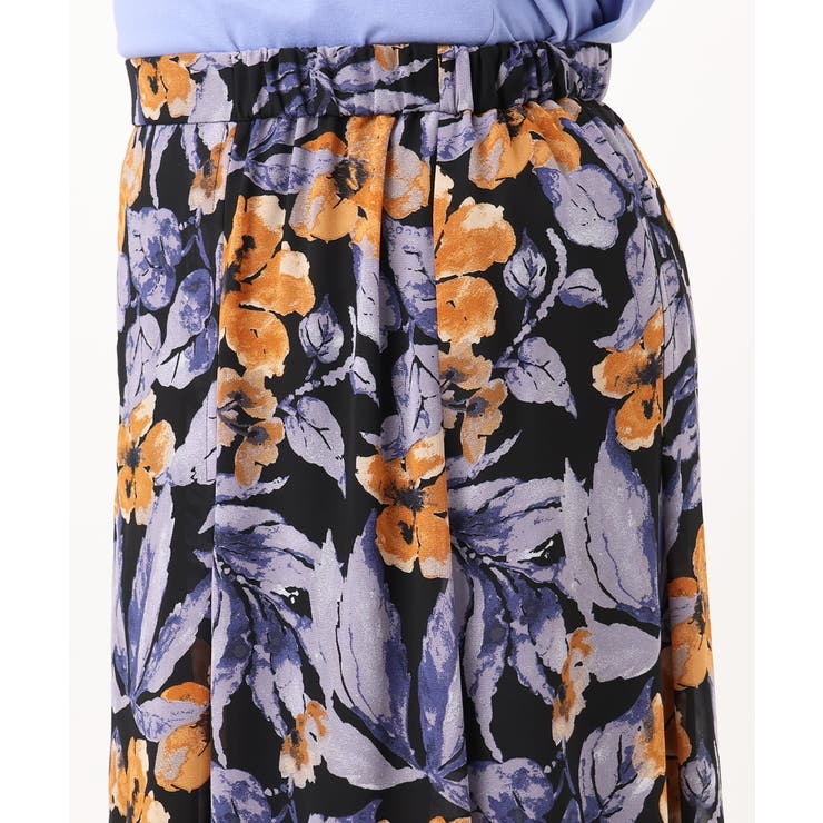 【大きいサイズ】フラワーフレアスカート | eur3 | 詳細画像24 