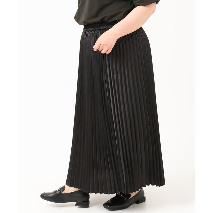 【大きいサイズ】プリーツスカート | eur3 | 詳細画像3 