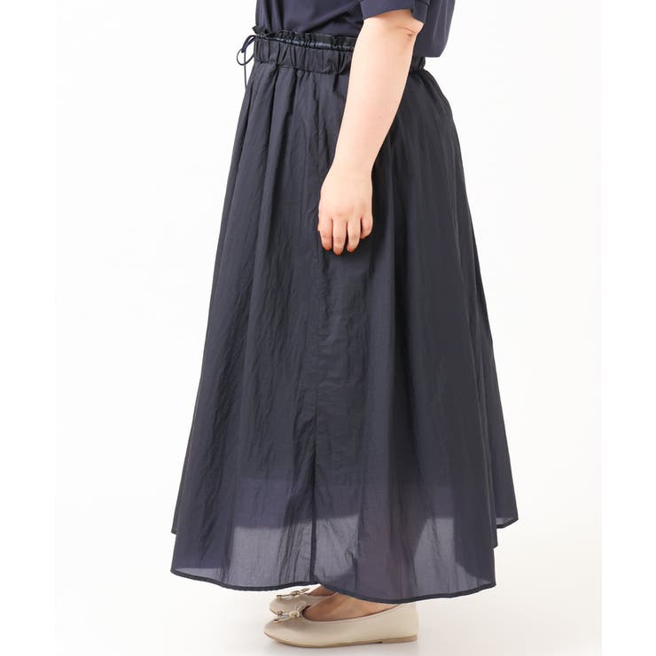 【大きいサイズ】シアーオーガンジースカート | eur3 | 詳細画像9 