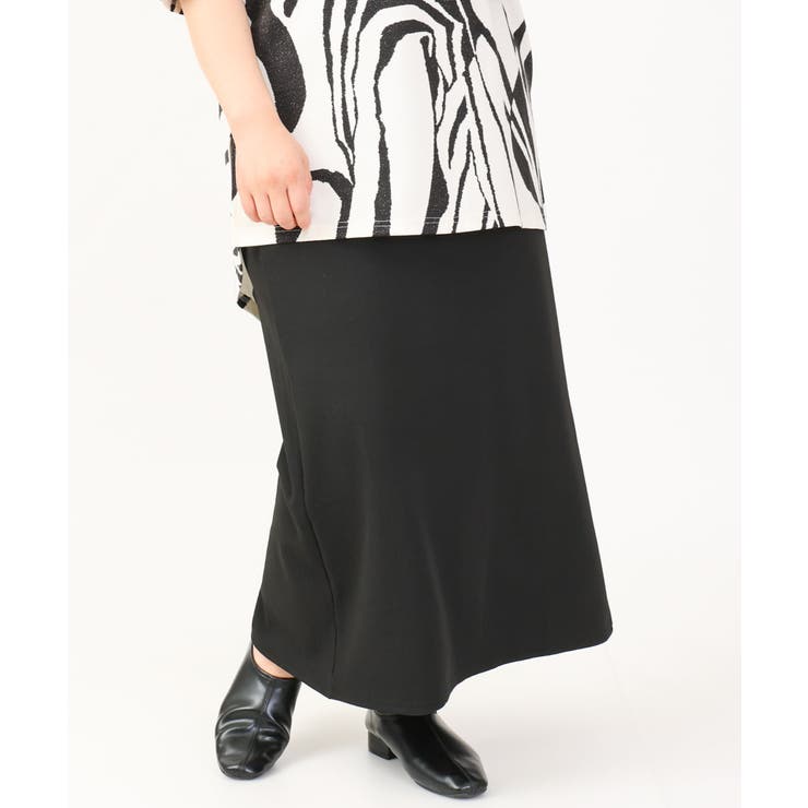 【大きいサイズ】リブカットタイトスカート | eur3 | 詳細画像31 