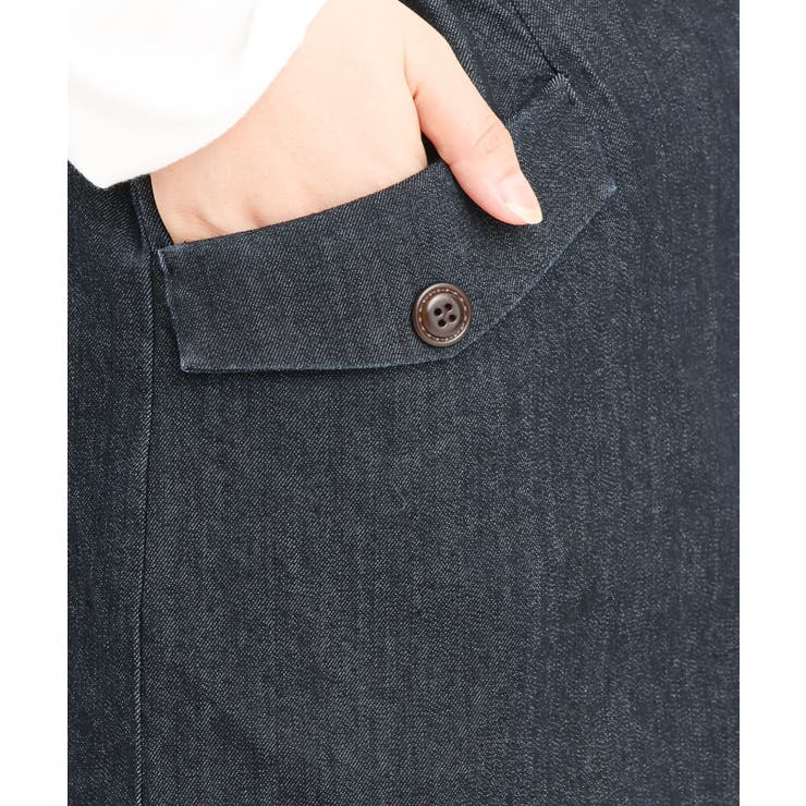 【大きいサイズ】フロントボタンタイトスカート | eur3 | 詳細画像12 