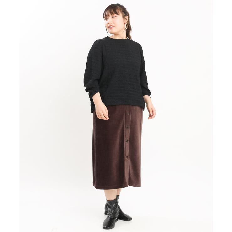 【大きいサイズ】フロントボタンタイトスカート | eur3 | 詳細画像26 