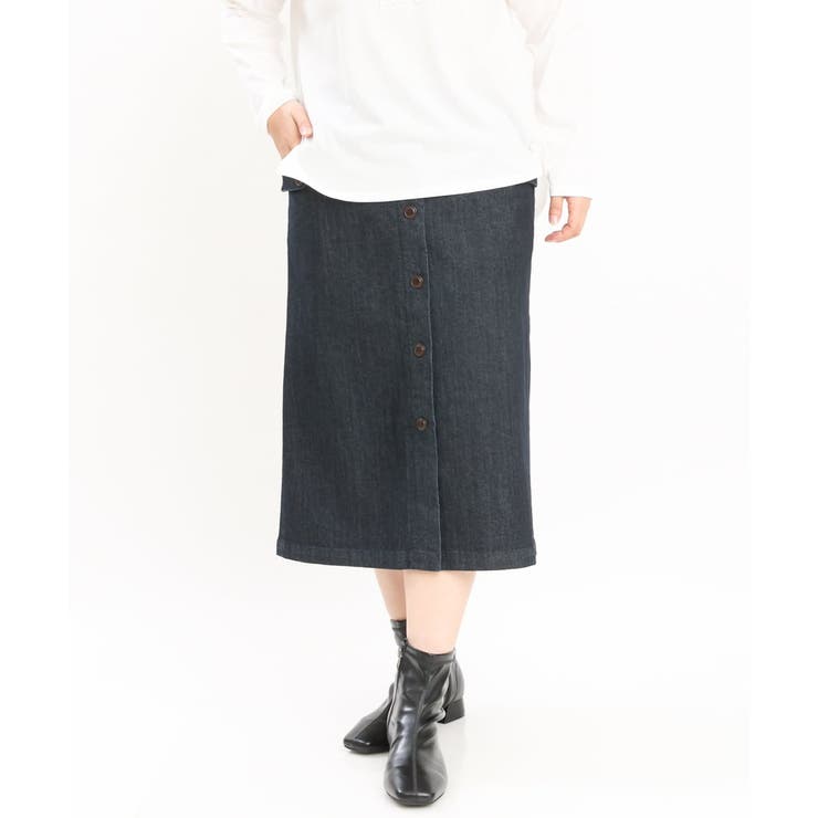 【大きいサイズ】フロントボタンタイトスカート | eur3 | 詳細画像5 