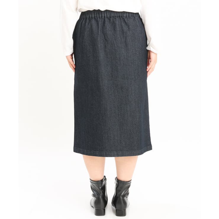 【大きいサイズ】フロントボタンタイトスカート | eur3 | 詳細画像9 