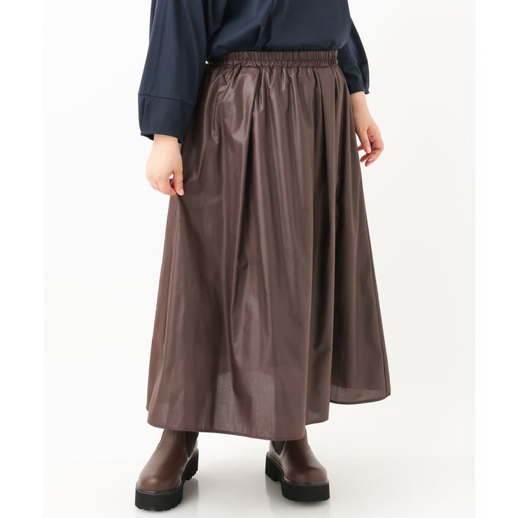 【大きいサイズ】チンツフレアスカート | eur3 | 詳細画像10 