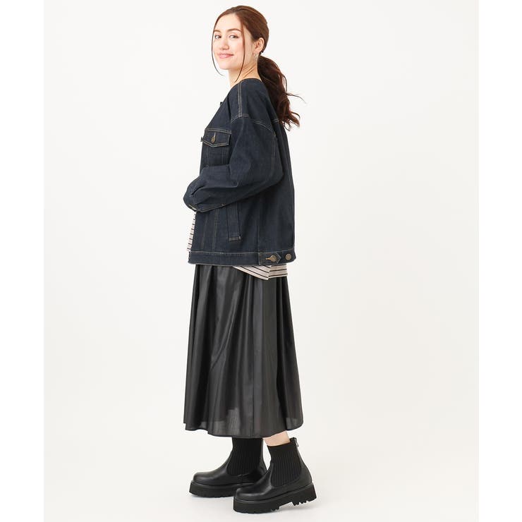 【大きいサイズ】チンツフレアスカート | eur3 | 詳細画像22 