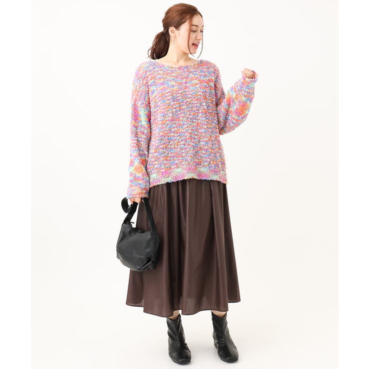 【大きいサイズ】チンツフレアスカート | eur3 | 詳細画像5 