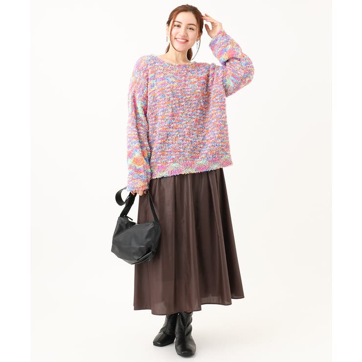 【大きいサイズ】チンツフレアスカート | eur3 | 詳細画像6 