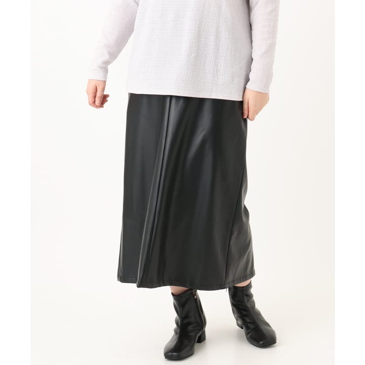 【大きいサイズ】フェイクレザースカート | eur3 | 詳細画像22 