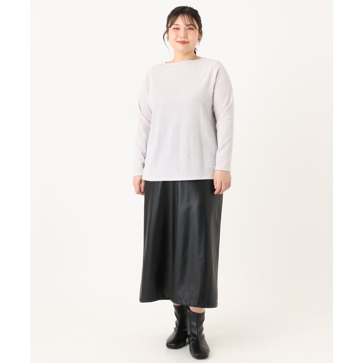 【大きいサイズ】フェイクレザースカート | eur3 | 詳細画像25 