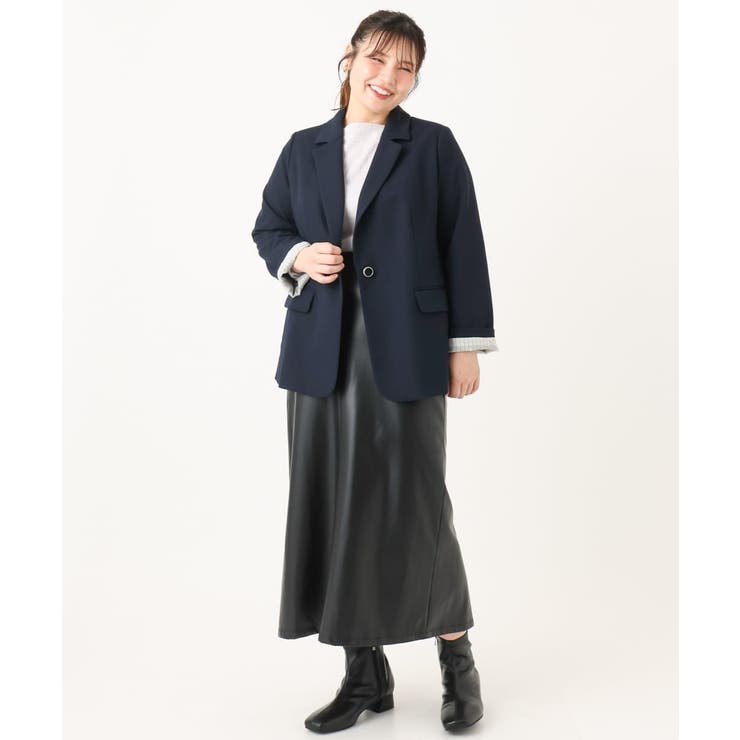 【大きいサイズ】フェイクレザースカート | eur3 | 詳細画像27 