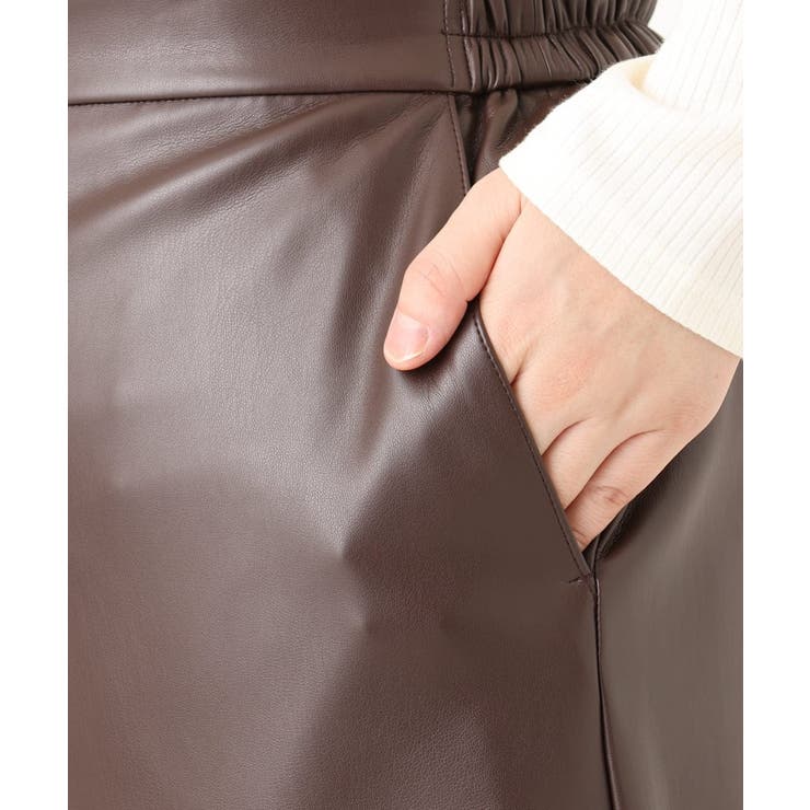 【大きいサイズ】フェイクレザースカート | eur3 | 詳細画像9 