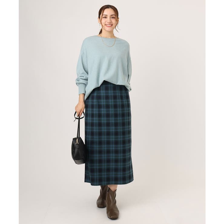 【大きいサイズ】チェックタイトスカート | eur3 | 詳細画像12 