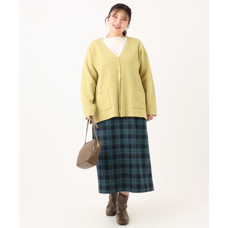 【大きいサイズ】チェックタイトスカート | eur3 | 詳細画像16 