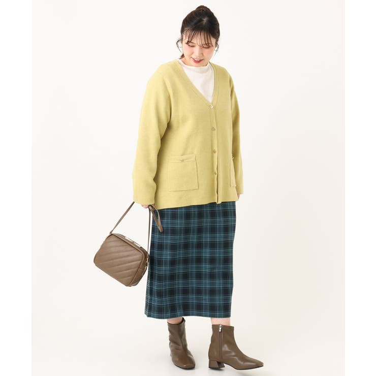 【大きいサイズ】チェックタイトスカート | eur3 | 詳細画像17 