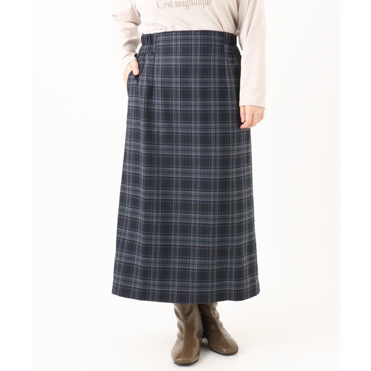 【大きいサイズ】チェックタイトスカート | eur3 | 詳細画像30 