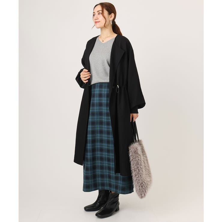 【大きいサイズ】チェックタイトスカート | eur3 | 詳細画像9 