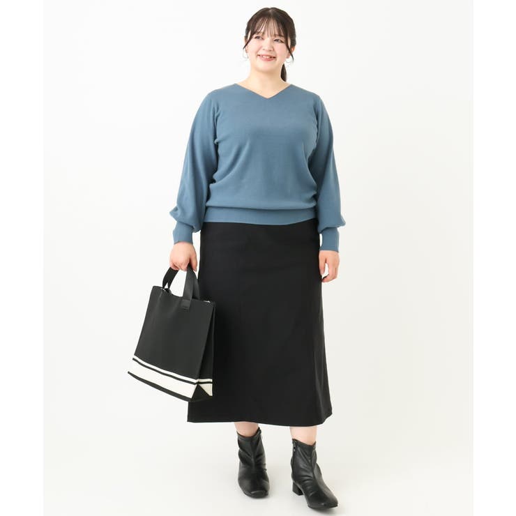 【大きいサイズ】ストレッチタイトスカート | eur3 | 詳細画像23 