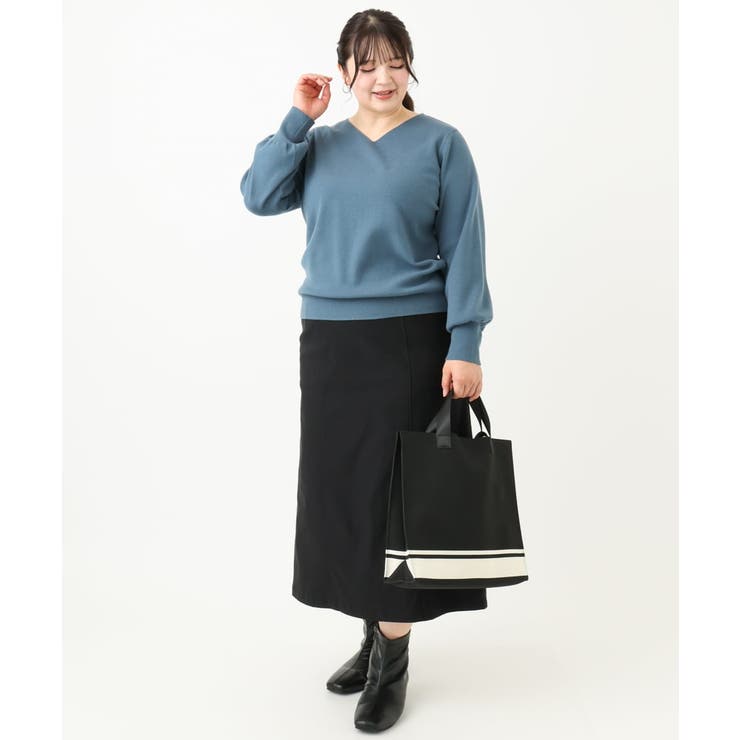 【大きいサイズ】ストレッチタイトスカート | eur3 | 詳細画像24 