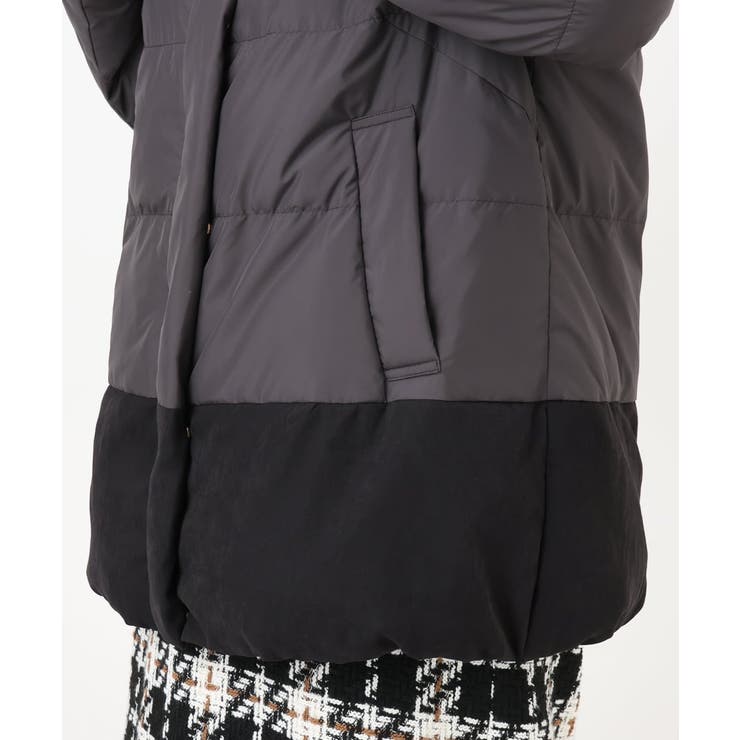 【大きいサイズ】異素材ショートダウンジャケット | eur3 | 詳細画像30 