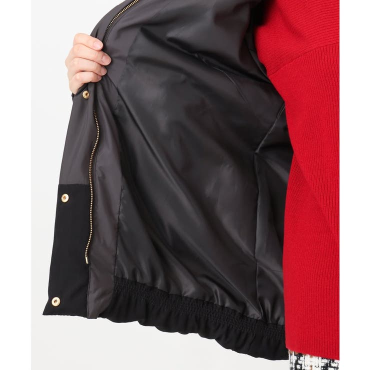 【大きいサイズ】異素材ショートダウンジャケット | eur3 | 詳細画像33 