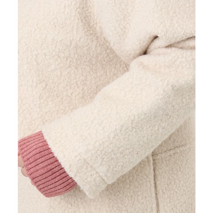 【大きいサイズ】ブークレノーカラージャケット | eur3 | 詳細画像12